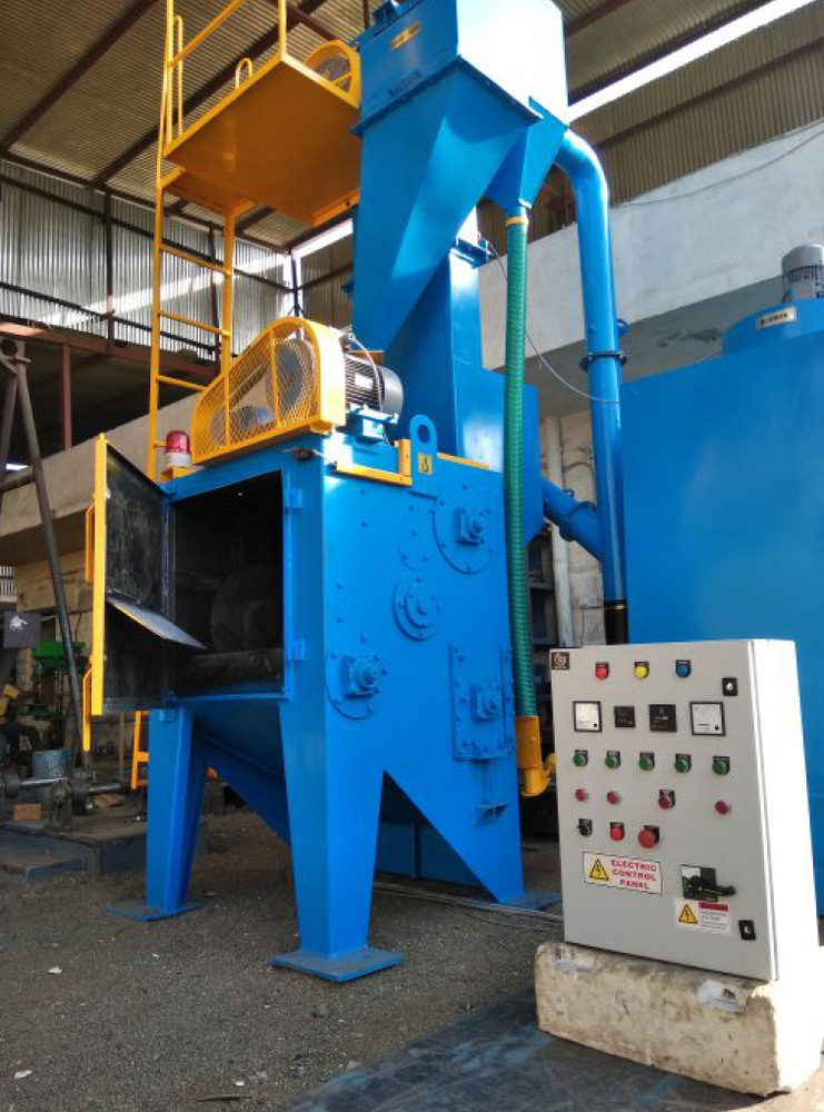 Tumblast Type Shot Blasting Machine - Feature: High Efficiency