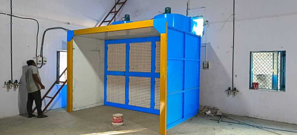 End Draft Spray Paint Booth - Attributes: Strong