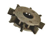 Bare Wheel For Shot Blasting Machine - Color: Black