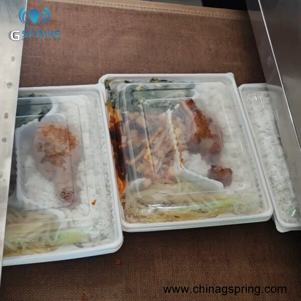 Industrial Microwave Machine For Reheat A Large Yield Fast Food/ready Meal/lunch Box