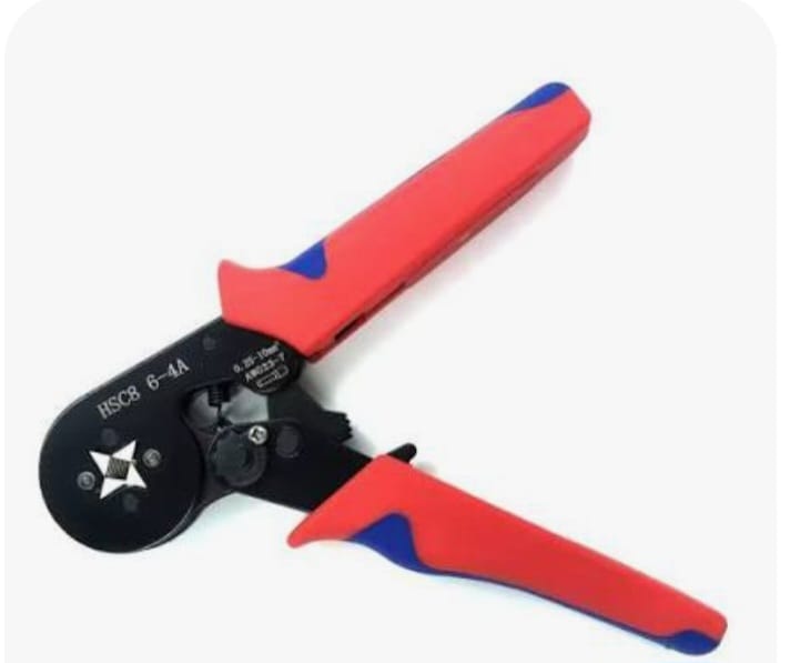 Jainson Hand Crimping Tools - Color: Black Red
