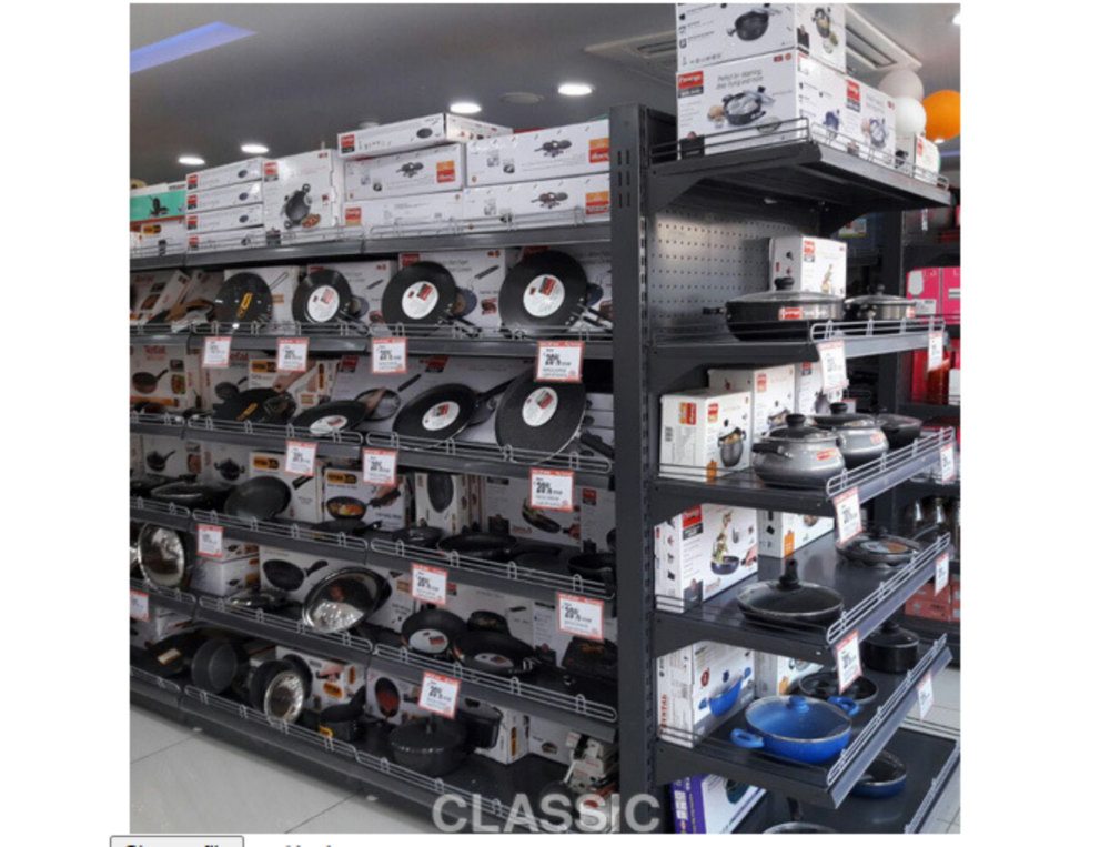 Departmental Store Center Rack - Capacity: Requirement Based Ltr