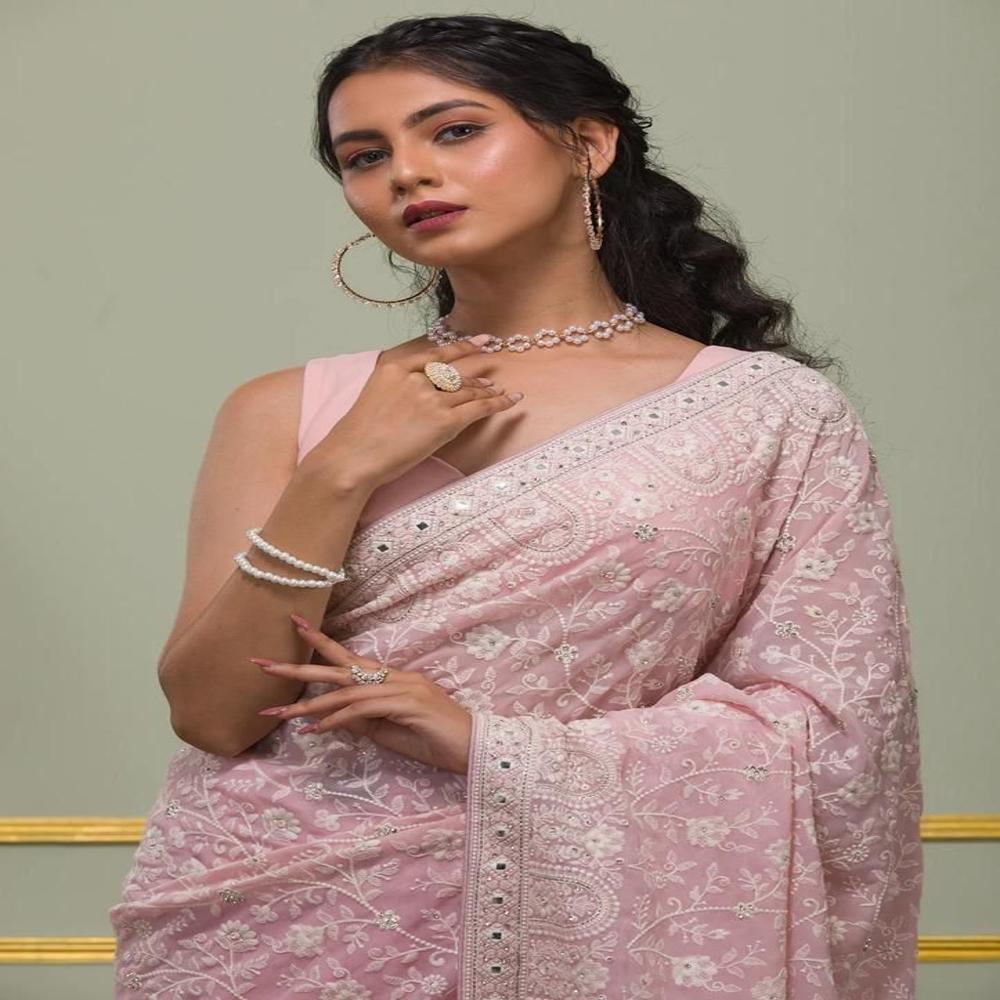 Indian Boutique Party Wear Saree