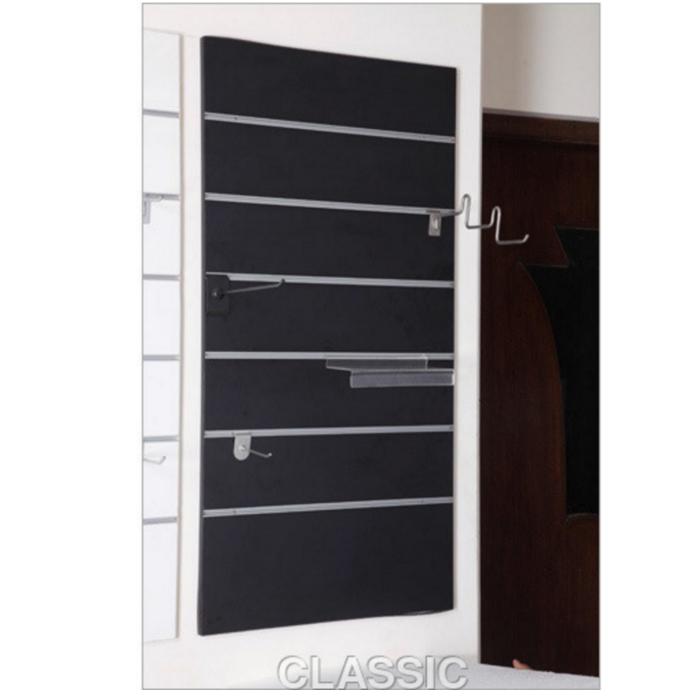 Slat Wall Rack - Color: As Per Requirement