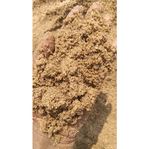 River Sand - Manufactured Sand, Medium Fineness, Brown | Acid-Proof, Radiation-Resistant, Low Heat Hydration, Volume Stability