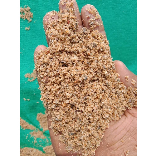 River Sand - Manufactured Sand, Medium Fineness, Brown | Acid-proof, Radiation-resistant, Low Heat Hydration, Volume Stability