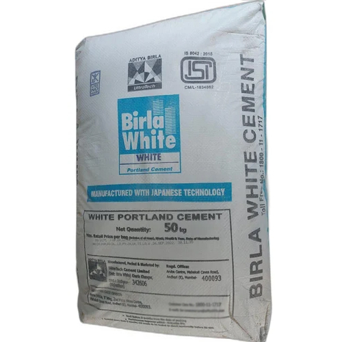 White Cement Based Wall Putty - Application: Construction