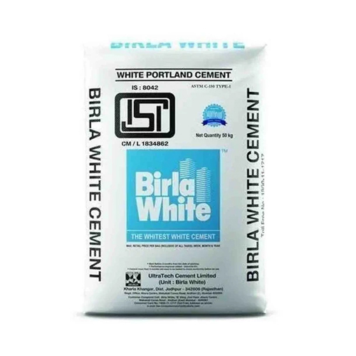 White Cement Based Wall Putty - Application: Construction