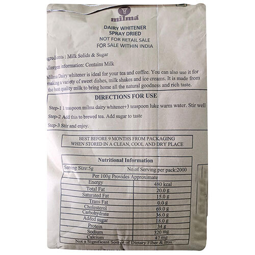 Milma Dairy Whitener - Age Group: Adults