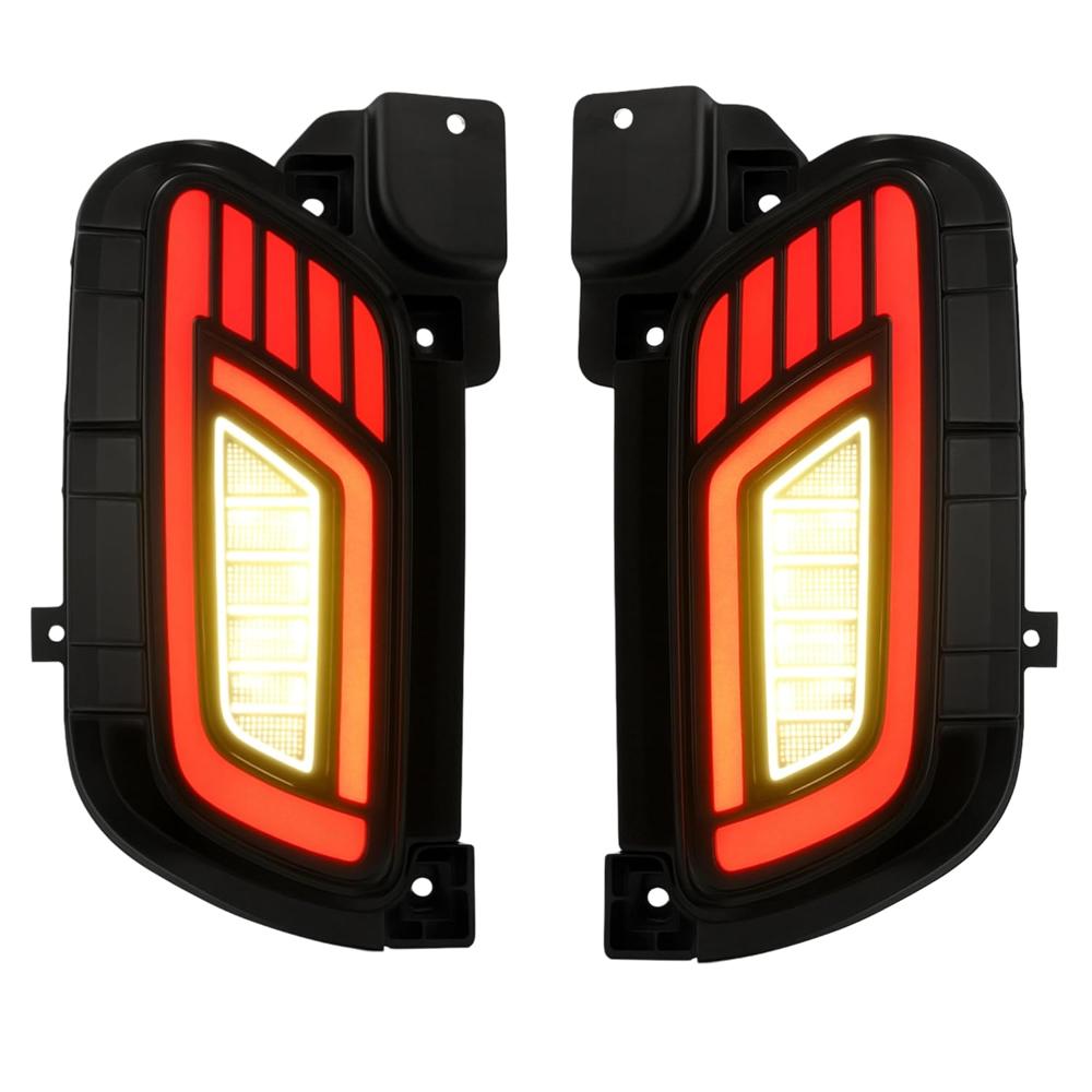 K D LED Bumper Reflector Light for Hyryder & Grand Vitara, Left & Right Side, 2022-Onwards