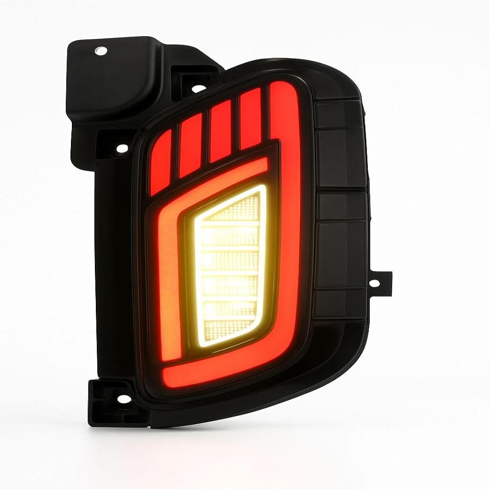 K D LED Bumper Reflector Light for Hyryder & Grand Vitara, Left & Right Side, 2022-Onwards