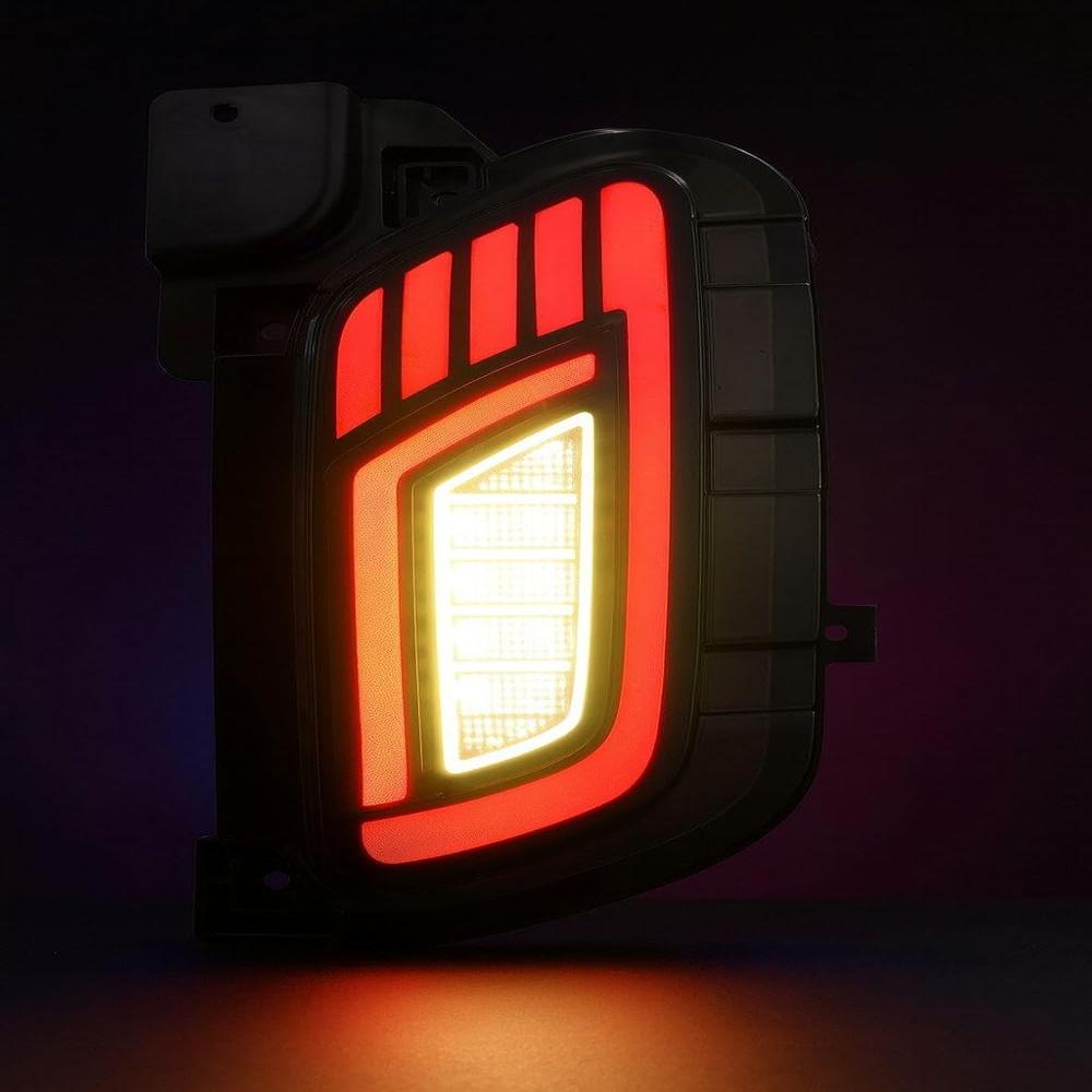 K D LED Bumper Reflector Light for Hyryder & Grand Vitara, Left & Right Side, 2022-Onwards