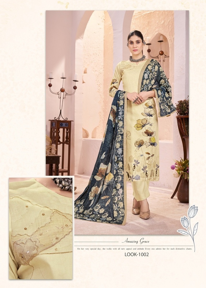 Rahifab Rich Pearl Vol-1  Dress Material