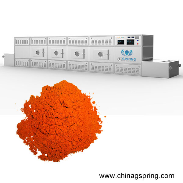 Microwave Continuous Chili Powder Drying Sterilization Machine - Stainless Steel, Compact Design, Energy-saving Features | Fast Drying And Sterilization, Intelligent Control, Environmentally Friendly