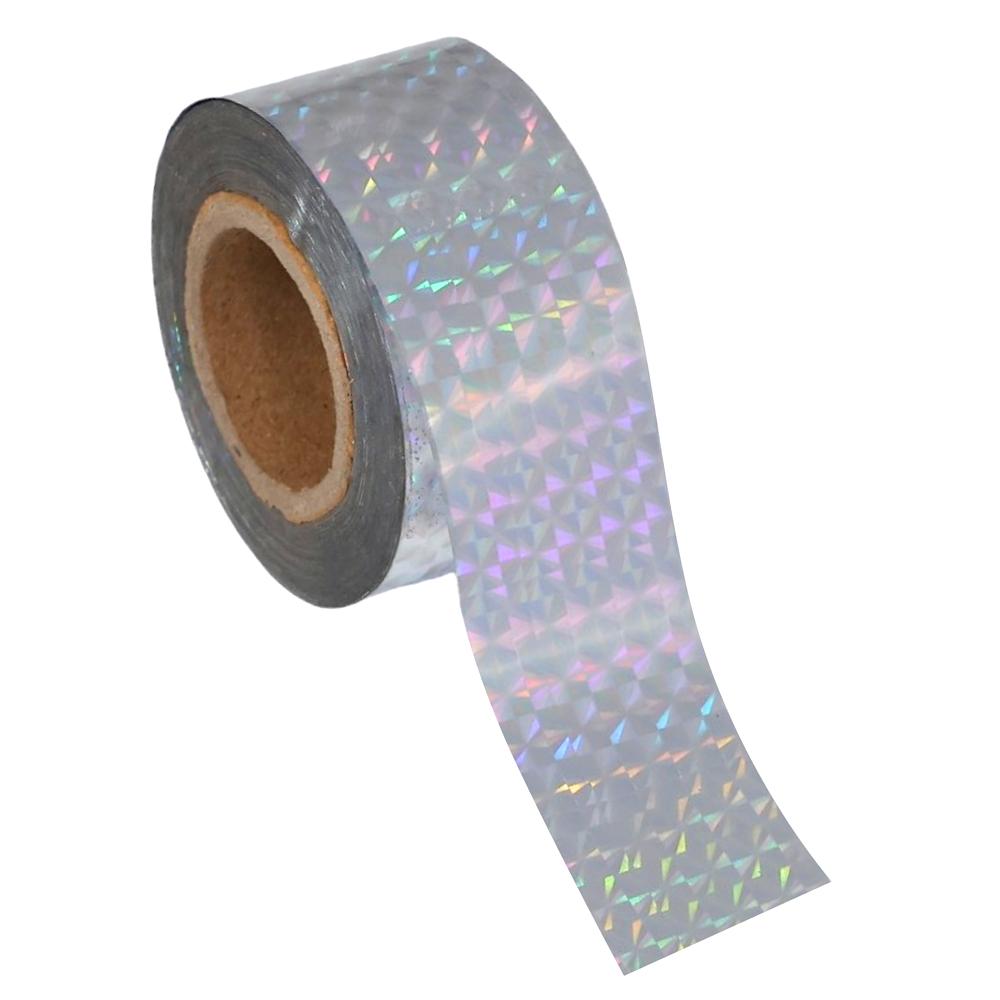 Bird Scare Repeller Tape Ribbon - Color: Multicolor