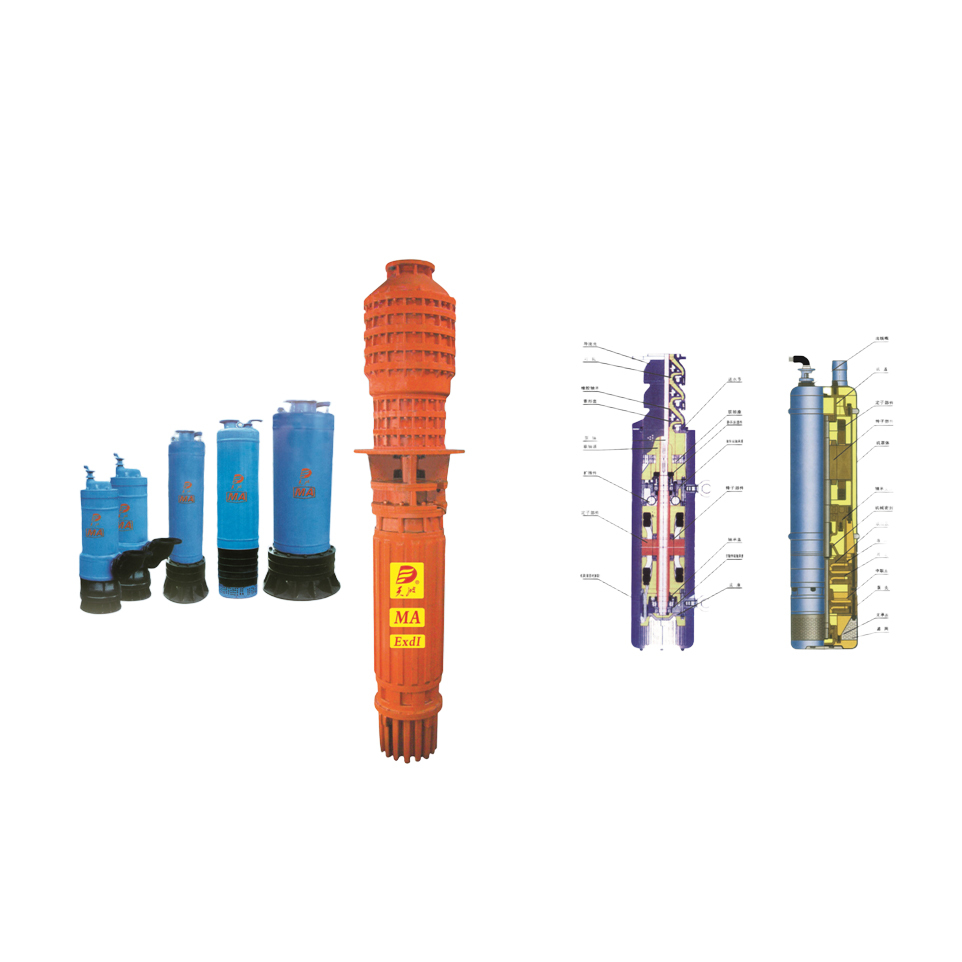 Mining Flameproof Sewage Submersible Pump - Material: Cast Iron