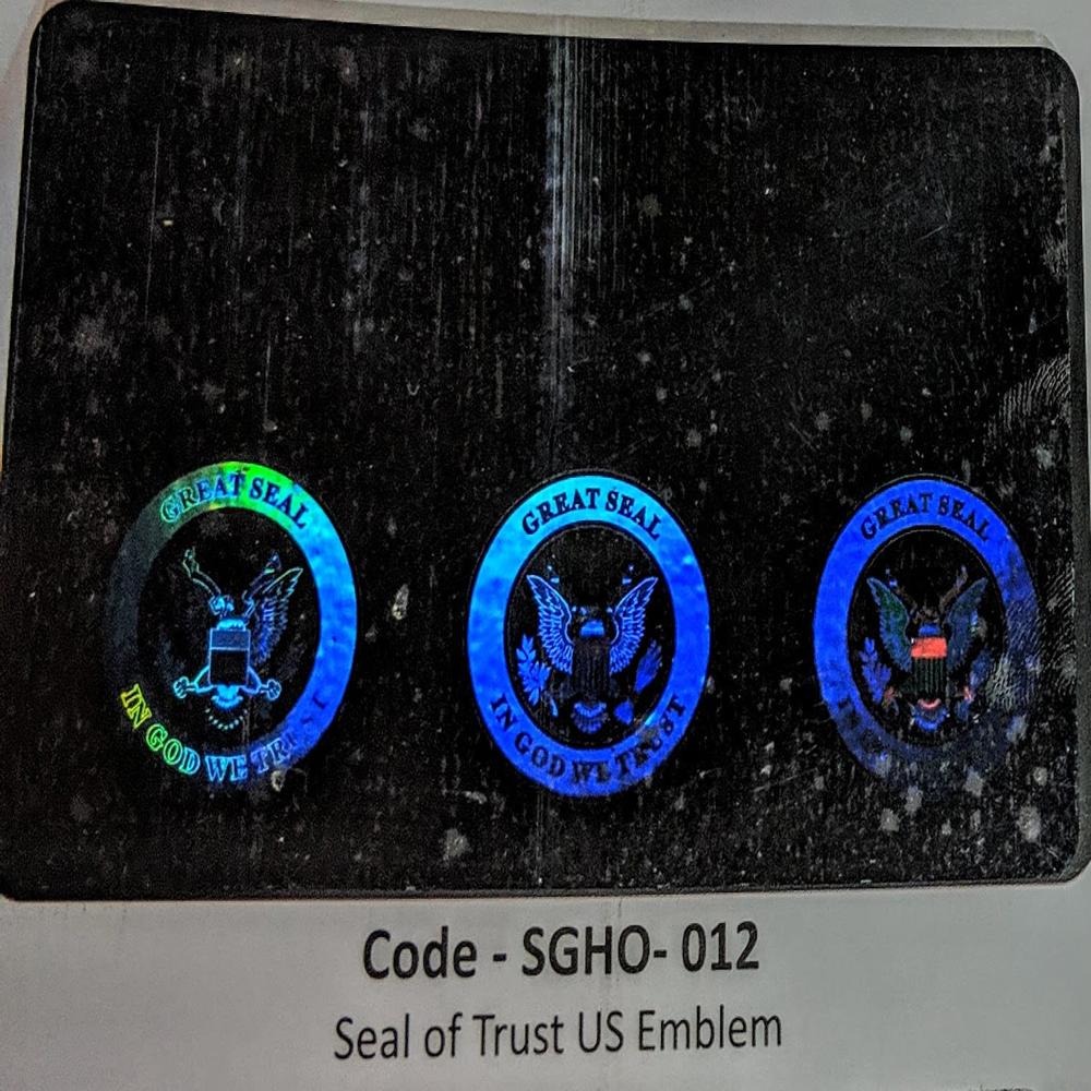 Hologram  for ID card 