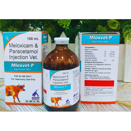Mloxvet-P Injection Vet - Physical Form: Liquid