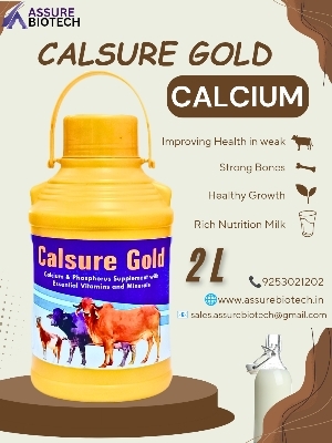 Calsure Gold Calcium (2 Ltr.) - Efficacy: Feed Preservatives