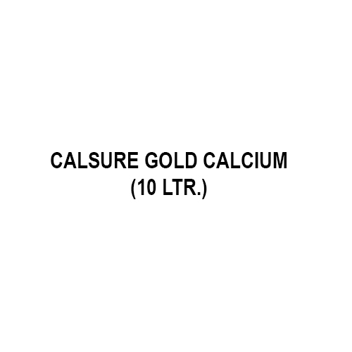 Calsure Gold Calcium (10 Ltr.) - Efficacy: Feed Preservatives