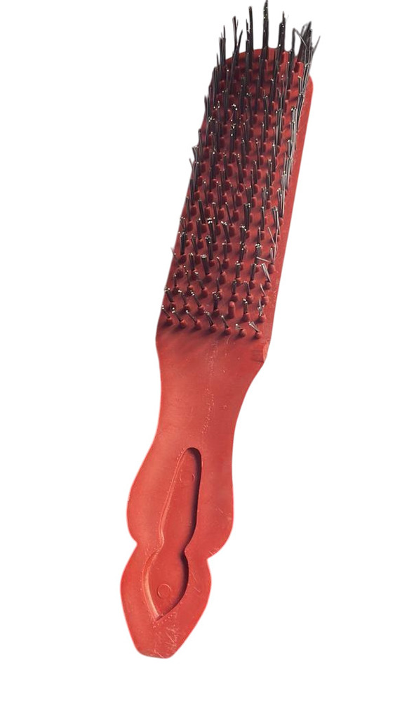 Color Pvc Wire Brush - Bristle Color: Black
