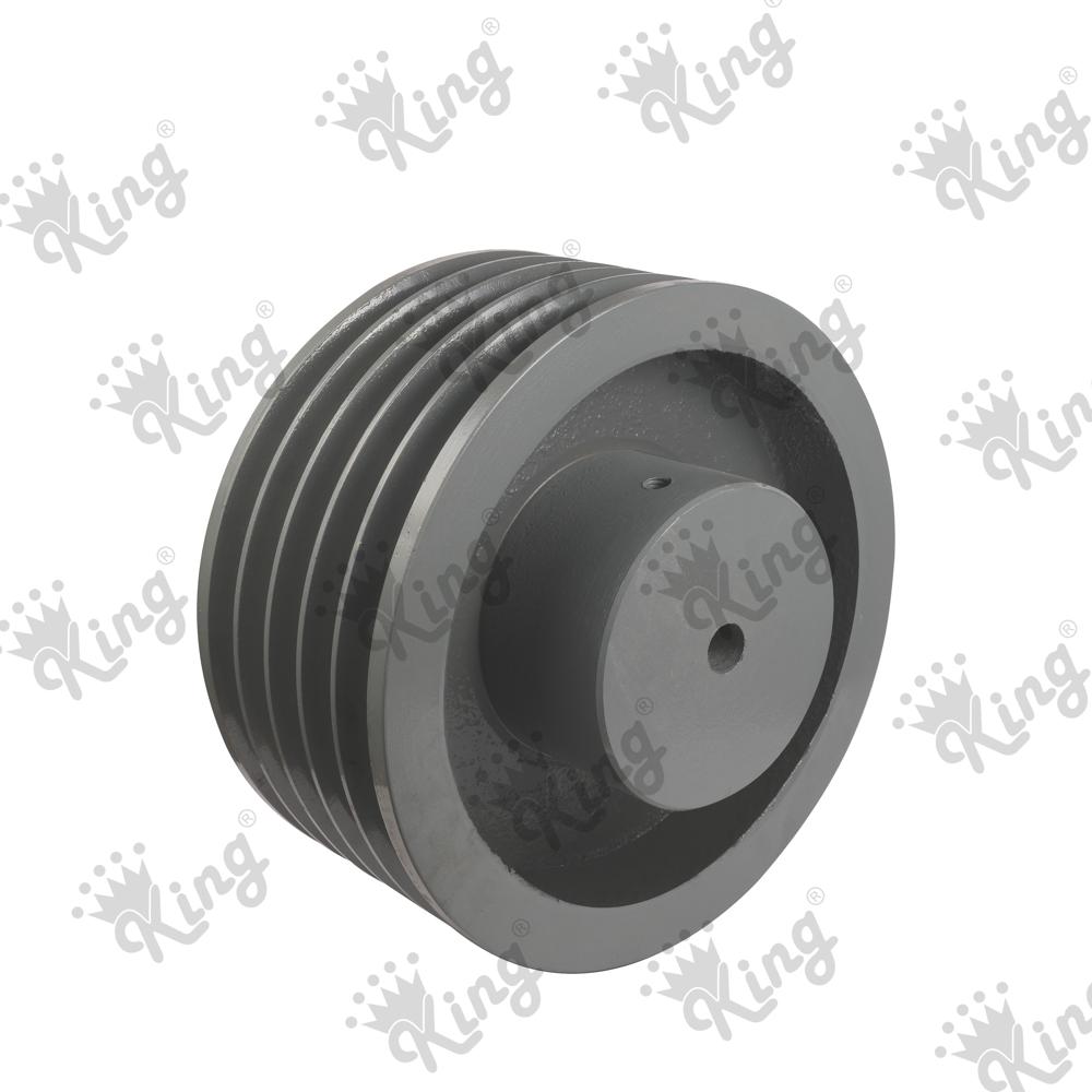 Combine harvester pulley