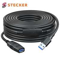 Stecker Usb M-f 3.0 Active Cable - Color: Black