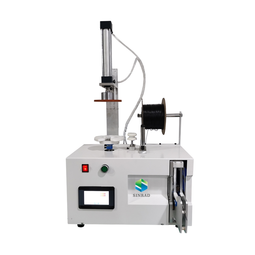 Flat Wire Coiling and binding Machine for Electronic Components Production