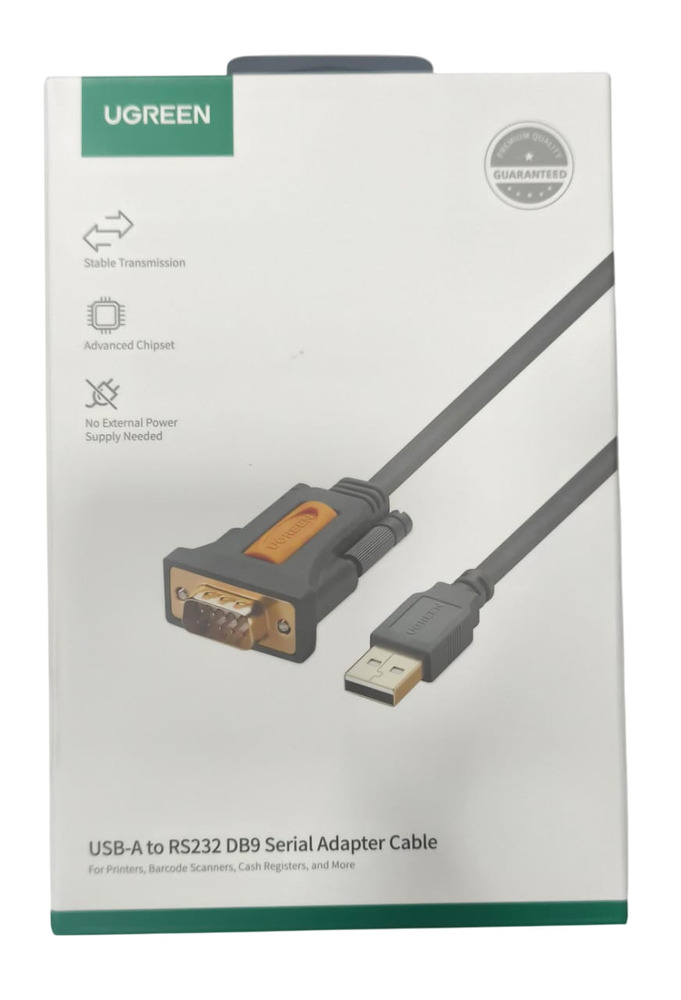 Rs232 Db9 Sries Adapter Cable - Color: Black