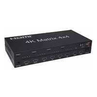 4x4 Matrix Hdmi Media Splitter - Color: Black