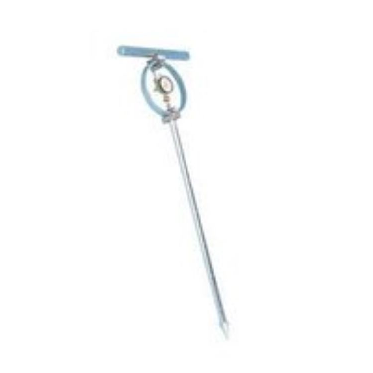 Vicksberg Pentrometer (proving Ring Type) - Mild Steel & Stainless Steel, 350mm Height, 30 Kgf Capacity | Manual Dial Gauge, Portable, Is 2720 & Astm D 1558 Compliant
