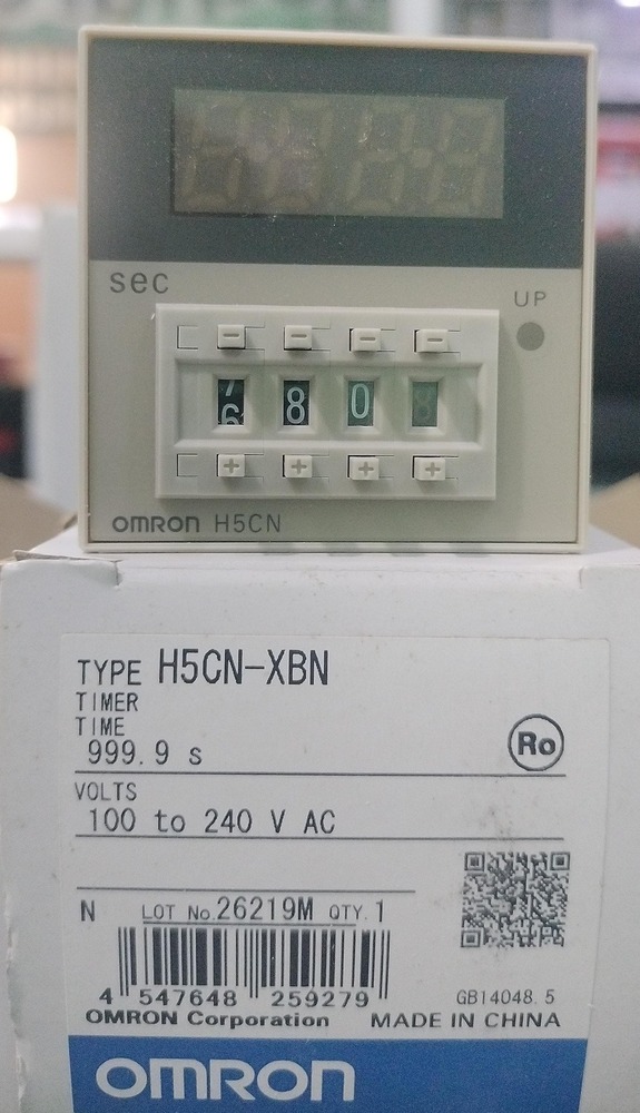 OMRON DIGITAL TIMER 100-240VAC, H5CN-XBN