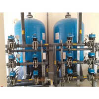 Semi Automatic Water Softener Plant