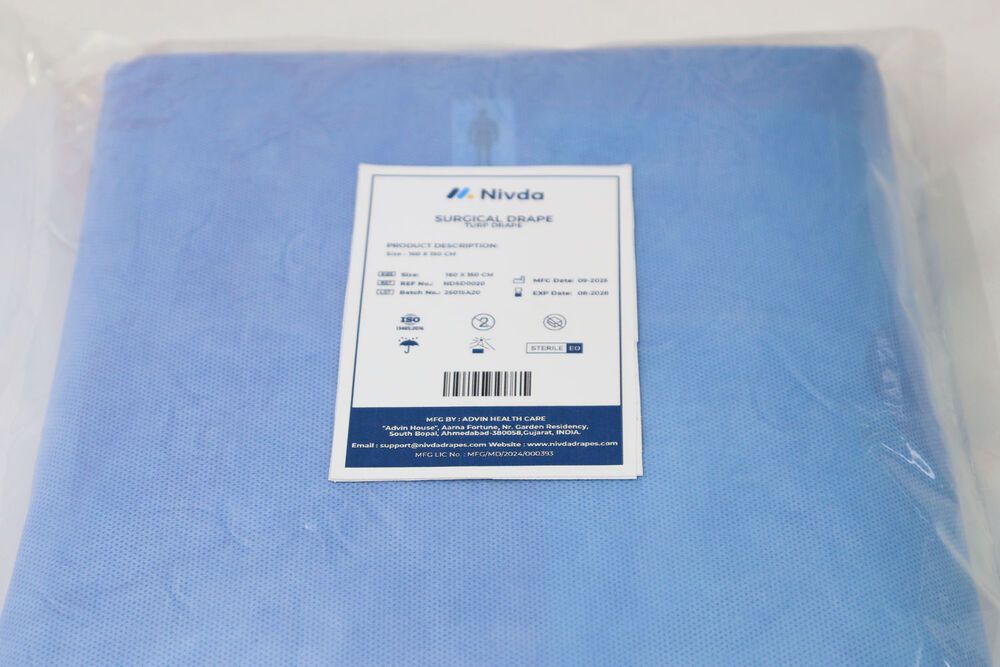 TURP Fenestrated Drape 160cm x 150 cm
