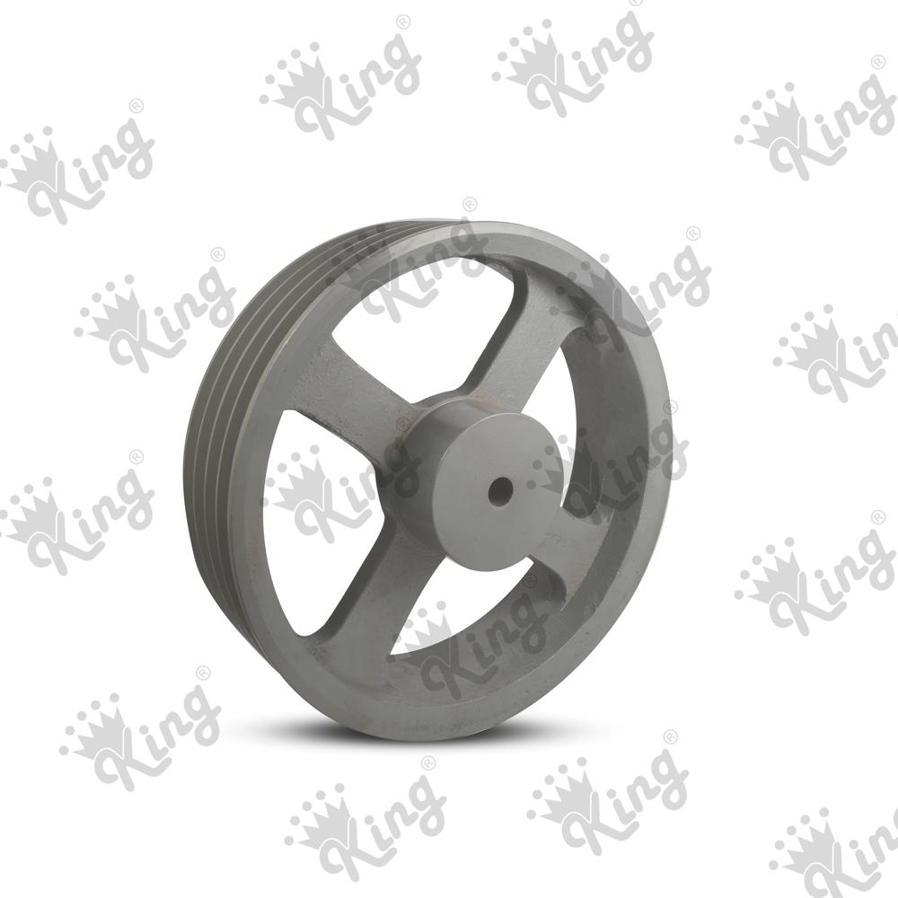 Combine harvester pulley