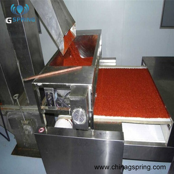 Industrial Continuous Microwave Condiment /Spices Dryer - Color: Silver