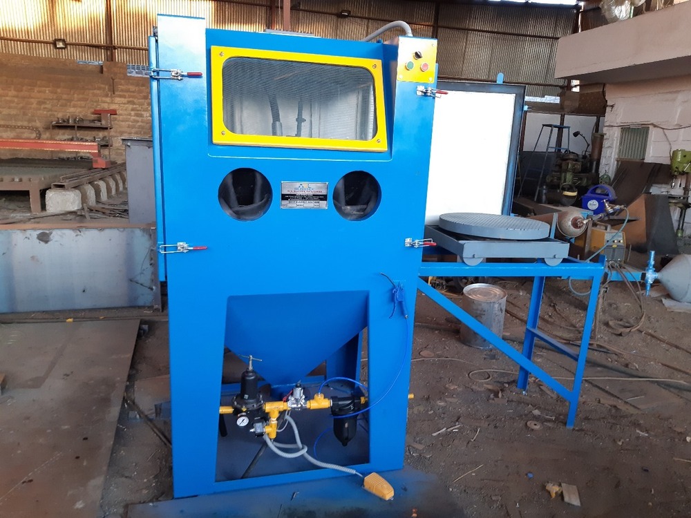 grit blasting machine