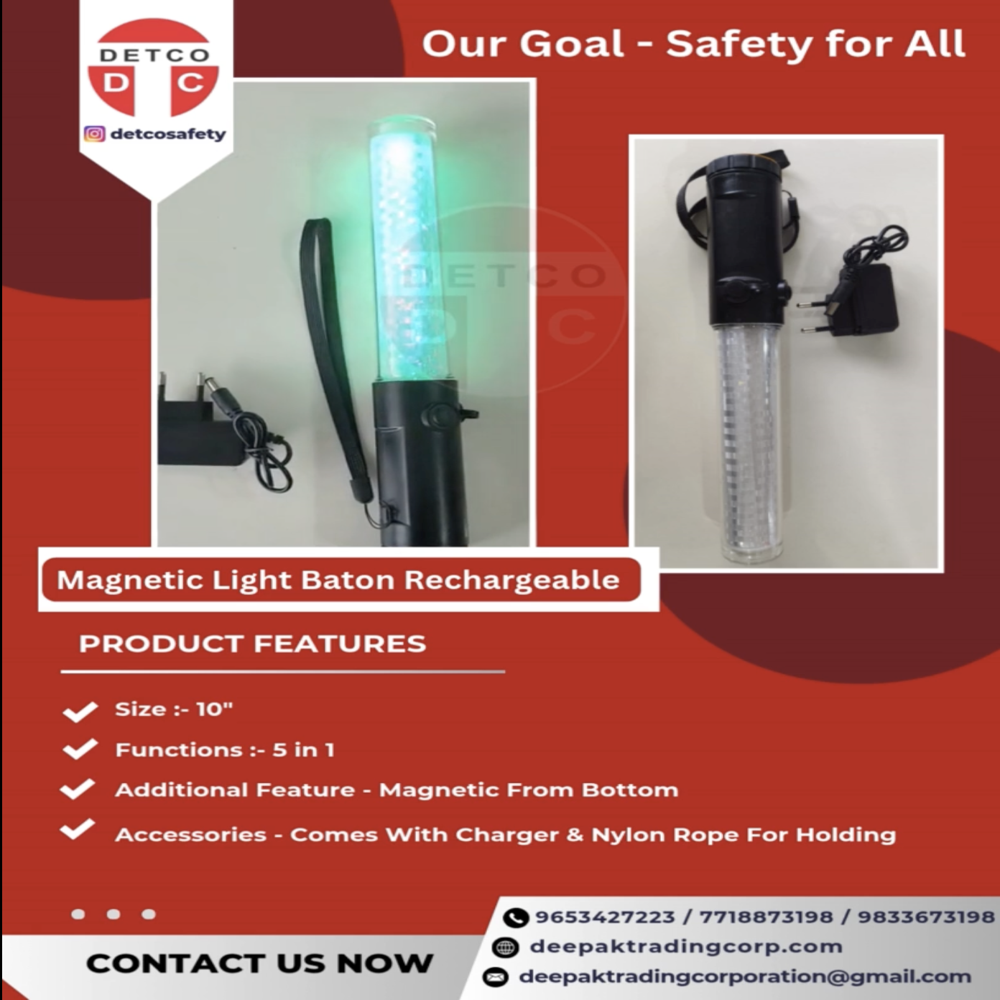 Magnetic Light Baton Rechargeable