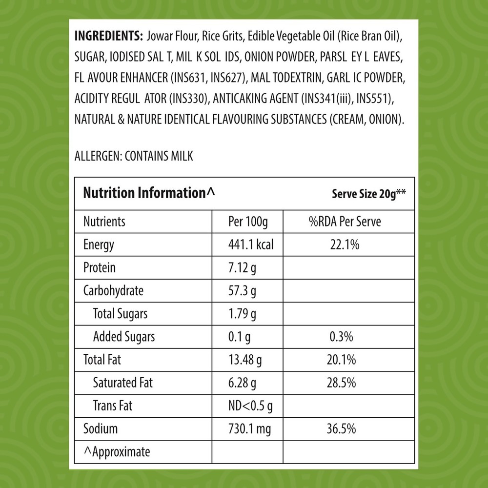 Cream N Cheese Slangs Snacks