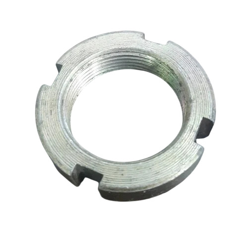 Stainless Steel Round Check Nut - Color: Silver