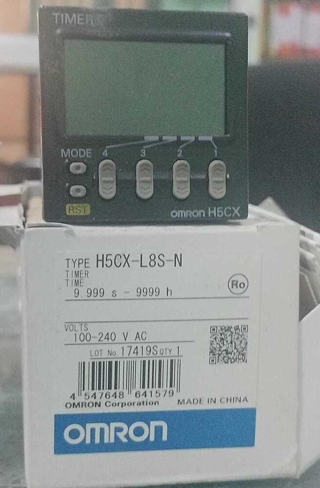 OMRON TIMER 100-240VAC, H5CX-L8S-N