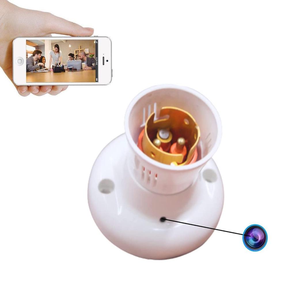 Spy Bulb Holder With (Wifi) - Application: Restaurant