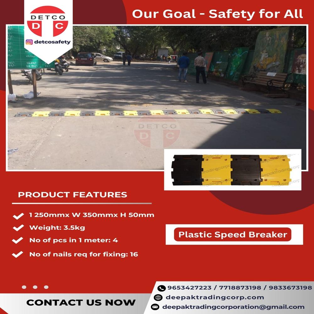 Plastic Speed Breaker - Application: Public Roads