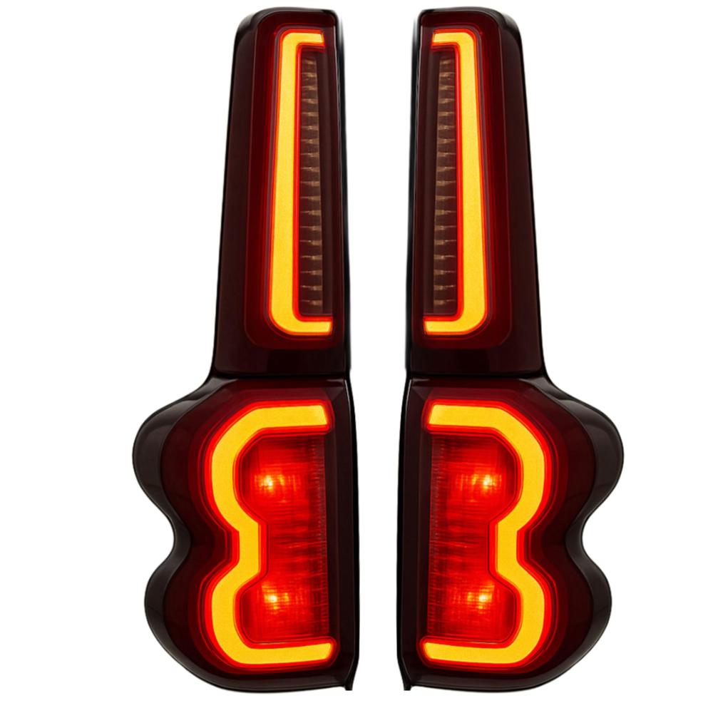 K D TAILLIGHT WITH PILLER LIGHT FOR MAHINDRA SCORPIO (SMOKY BLACK) LED COMPLETE SET