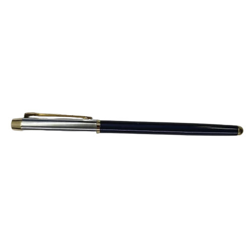 0.6mm BD1 Stainless Steel Polished Blue Ball Pen