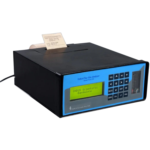 Industrial Exaust Gas Analyzer Machine - Color: Black