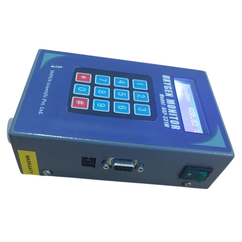 Portable Oxygen Analyzer-photoroom - Color: Blue