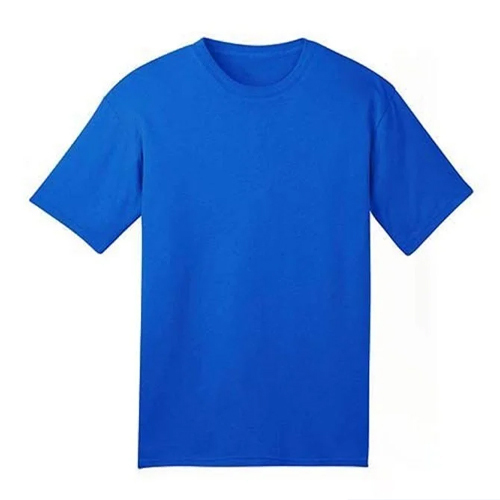 Bio Wash Cotton T Shirt - Color: Blue