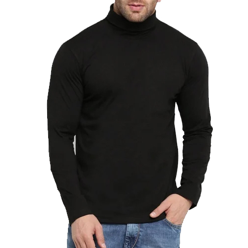 High Neck T Shirt - Color: Multiple
