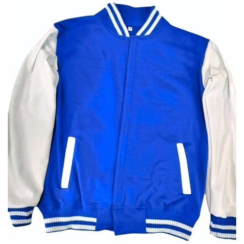 Woolen Varsity Jacket - Color: Multicolour
